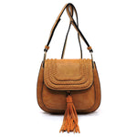 Chestnut Crossbody Saddle Bag