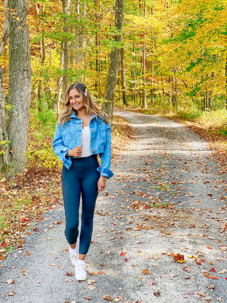 Stella Pearl Embellished Jean Jacket