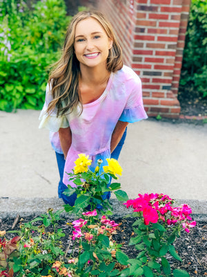 Cotton Candy Skies Tie-Dye Top